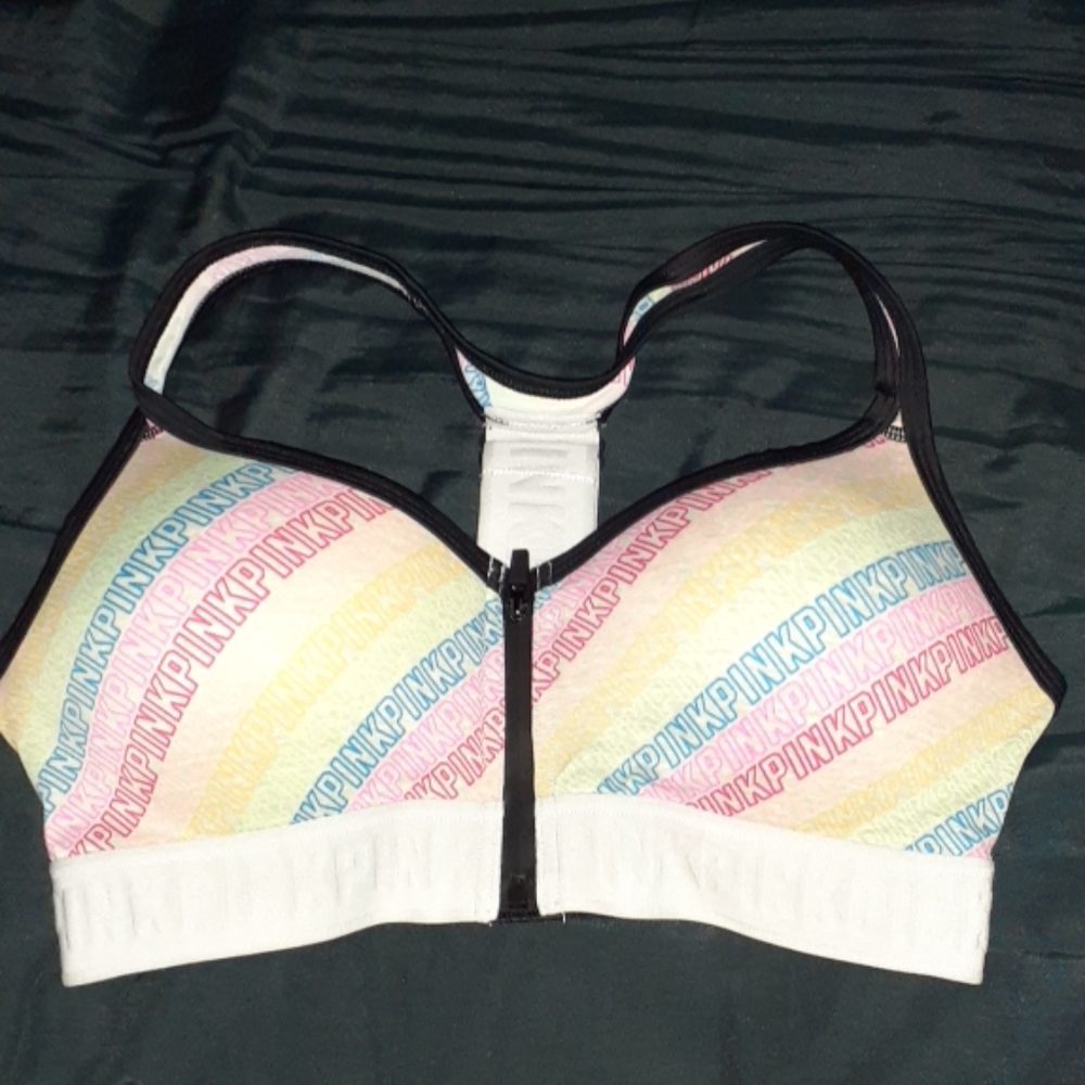 Pink bra